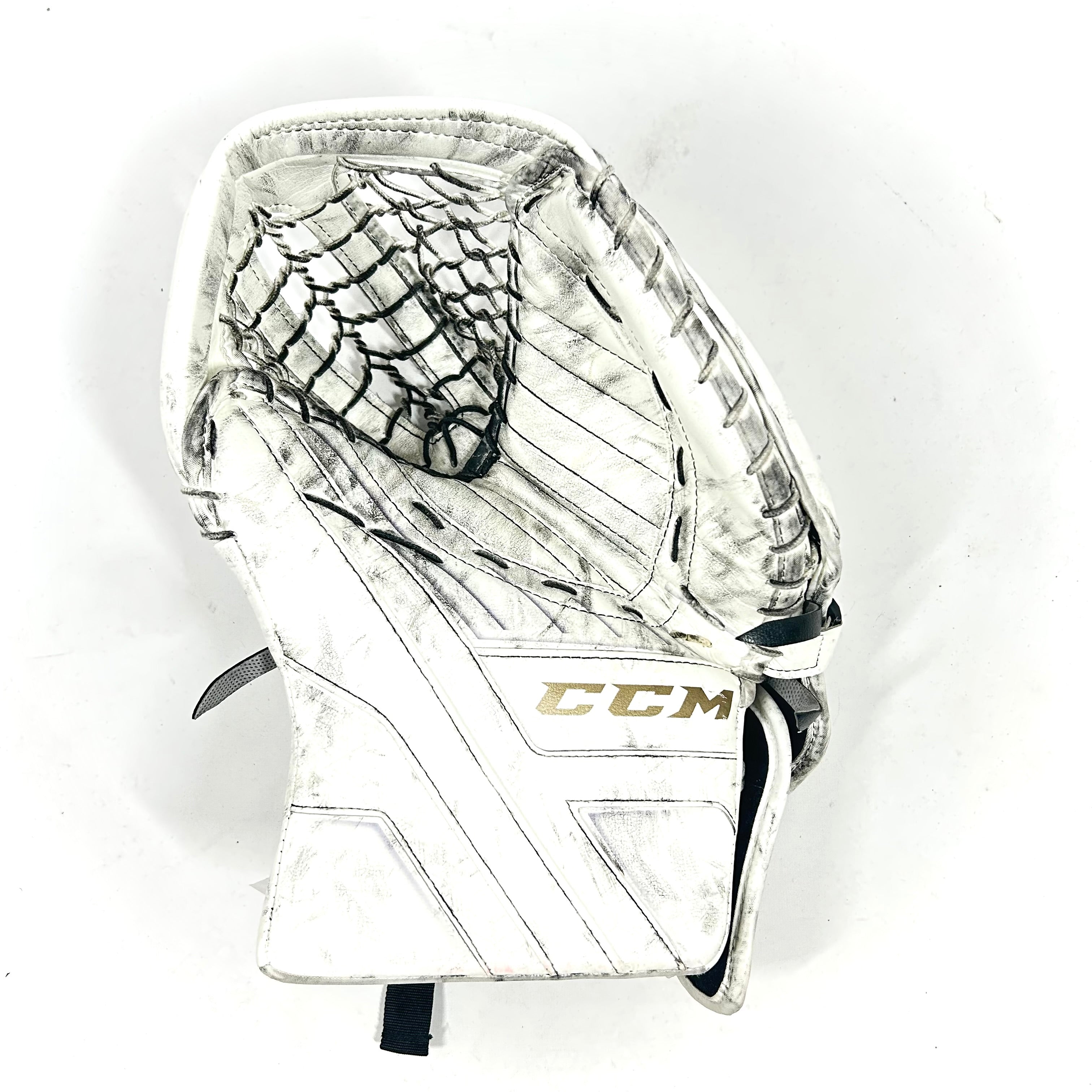 CCM AXIS - Gant de gardien de but Pro Stock d'occasion (blanc) n° 2